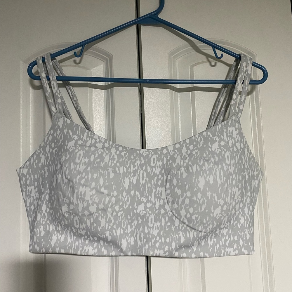 Avia Light Gray Sports Bra